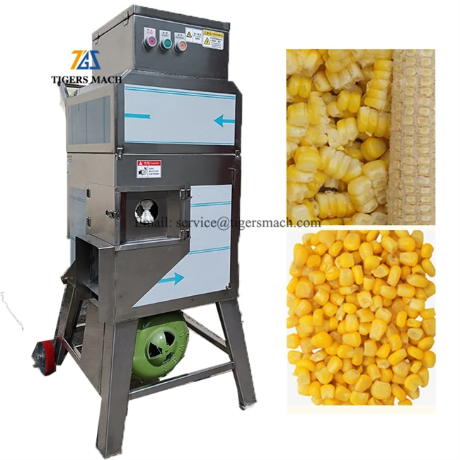 Automatic Fresh corn thresher machine